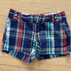 Banana republic colorful short shorts